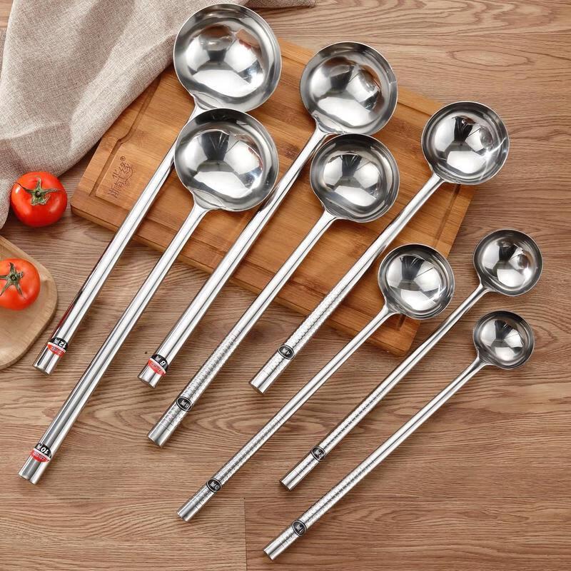 JingJingRS Commercial Stainless Steel Wok Utensil