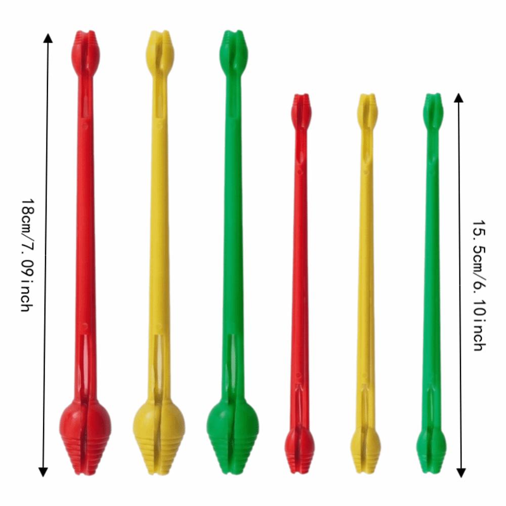 6PCS Red Yellow Green Fishing Dehooker Plastic Fishing Unhook Extractor  Fishing Accessories