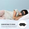 3Pcs Sleeping Eye Mask Set Elastic Band Relaxing Muscle Relief Travel Sleep Mask Blackout Blindfold Storage Bag