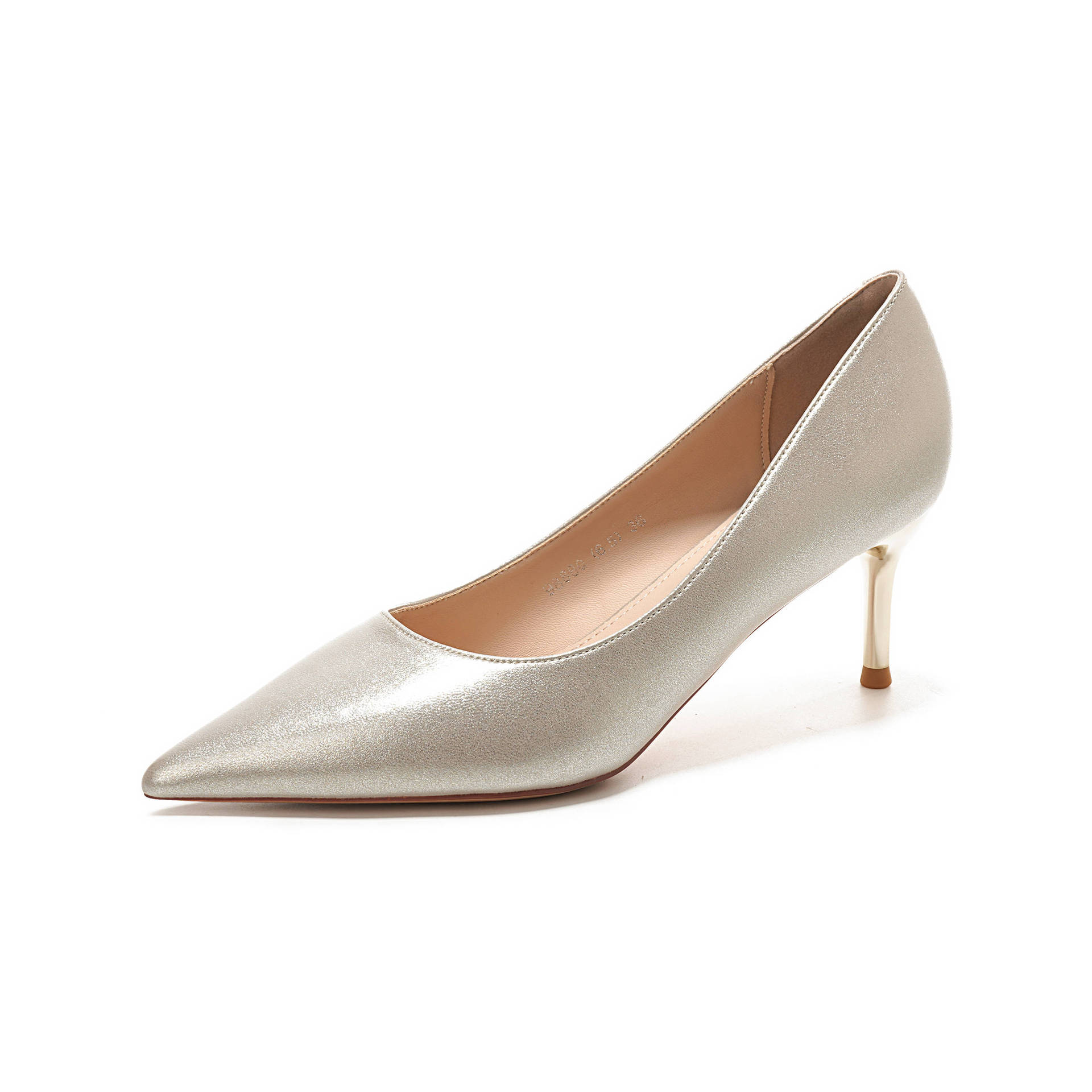 

Q кожаная поверхность простые туфли на высоком каблуке женские для работы повседневные универсальные туфли-стилеты женская элегантность продвинутые профессиональные легкая роскошь 34