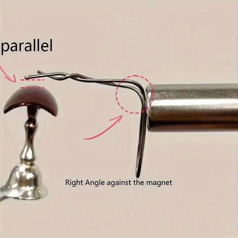 Cat Eye Nail Magnet Set with Flexible Iron Wire For Creating Heart & Ingot Shapes On Nails Nail Art Accessories Tools