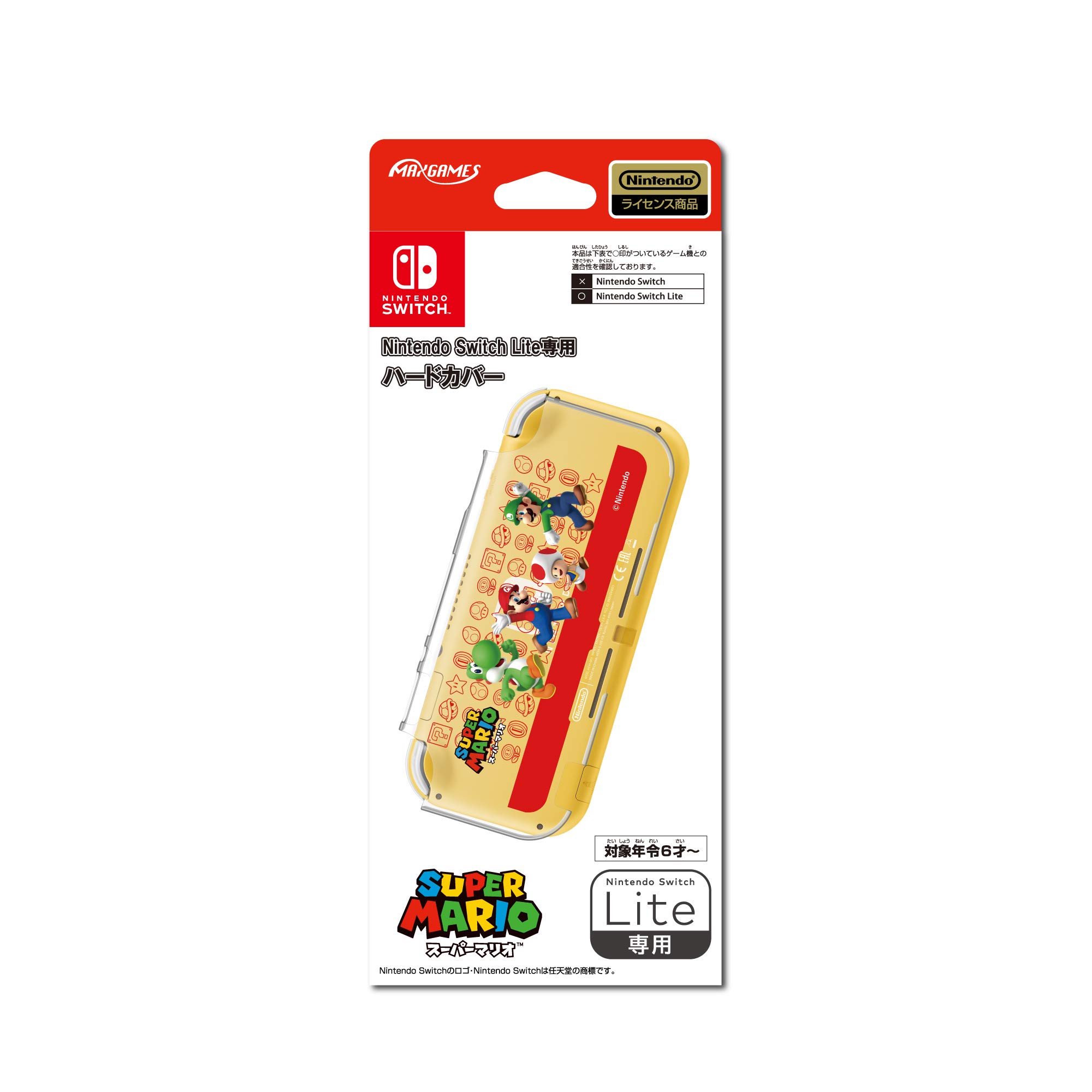 

Licensed Hardcover Super Mario for Nintendo Switch Lite [Nintendo Product]
