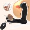 Wiggle Prostata Massasjeapparat Anal Plug Men Trådløs Fjernkontroll Butt Plug Vibrator Oppvarming 10 Mode