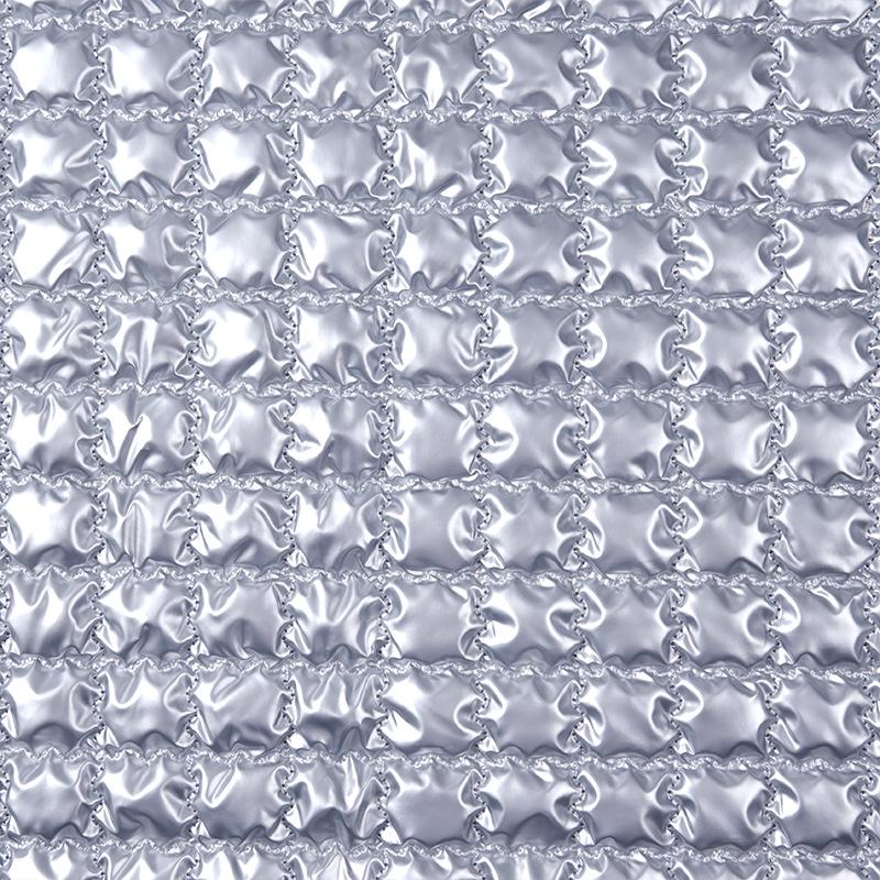 Nouă Geantă de Depozitare și Machiaj din Poliester Matlasat Impermeabil, Grosime 4cm, Embosată Ultrasonic