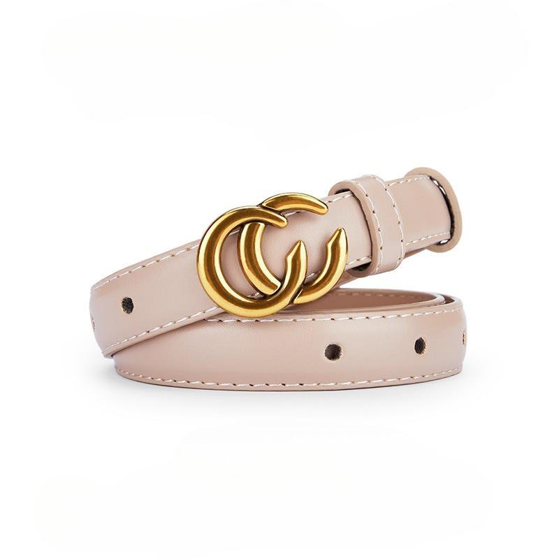 Women's Genuine Leather Belt with Classic Buckle-Adjustable Versatile Strap for Dresses, Jeans&Coats,Timeless Wardrobe Essential