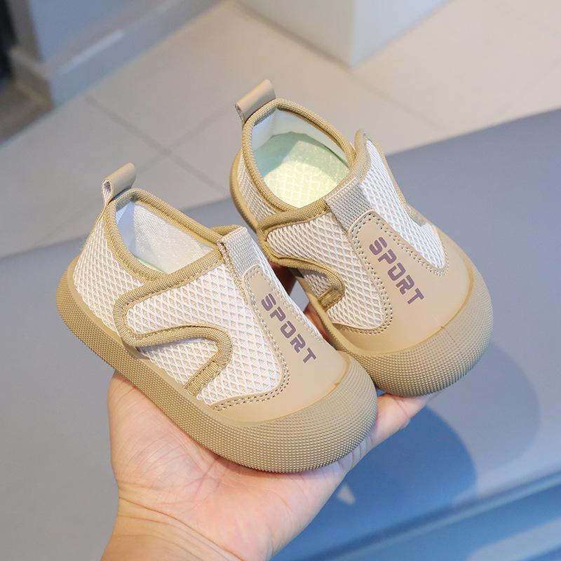 Baby Boys Girls Summer Breathable Soft Bottom Casual Shoes Through the Mesh Non-slip Wear-resistant Toddler Shoes
