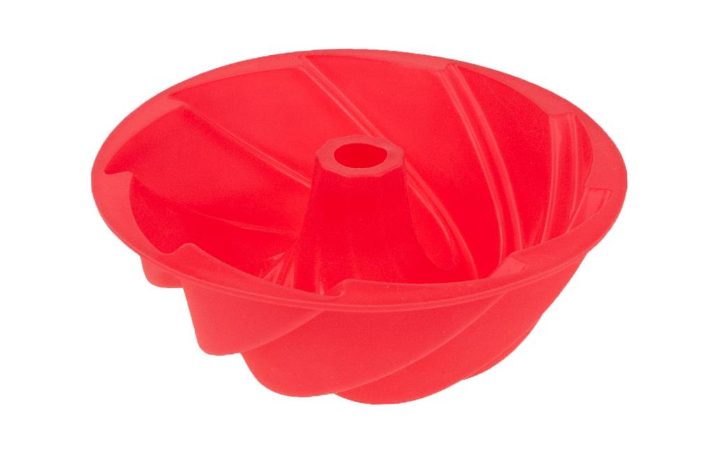 Forma Silikonowa Do Pieczenia Babki Ciasta Keksówka Karbowana Okrągła
