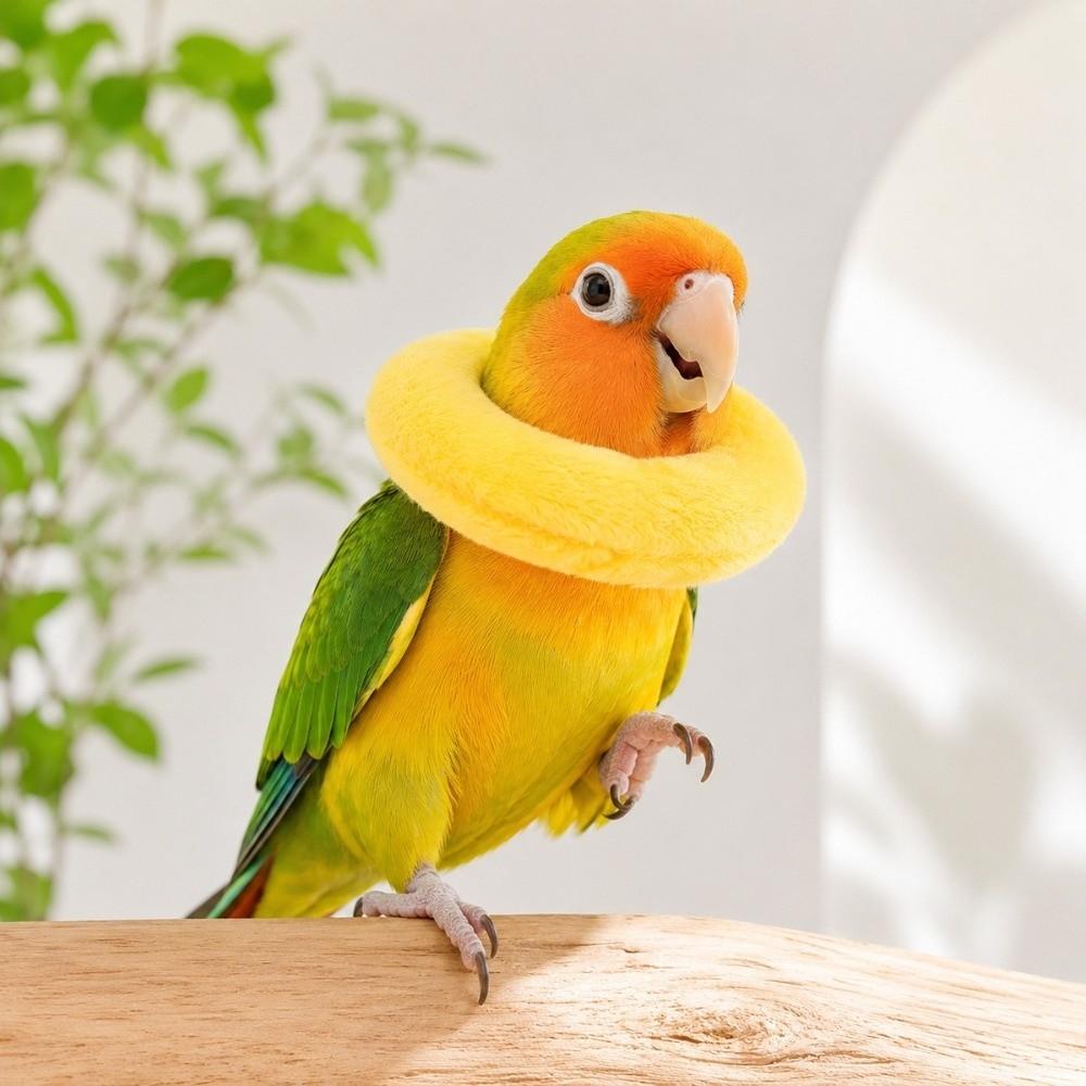 Breathable Anti Licking Collar Anti Bite Pet Recovery Collar Parrot Recovery Cone Birds