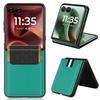 PU Leather Texture Case for Motorola Razr 60 Ultra Moto Razr Ultra 2026 Cover Card Slots Back Shell Coque Fundas Capa