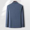 MONTAGUT Men's Ripple Texture Business Casual Suit Jacket
