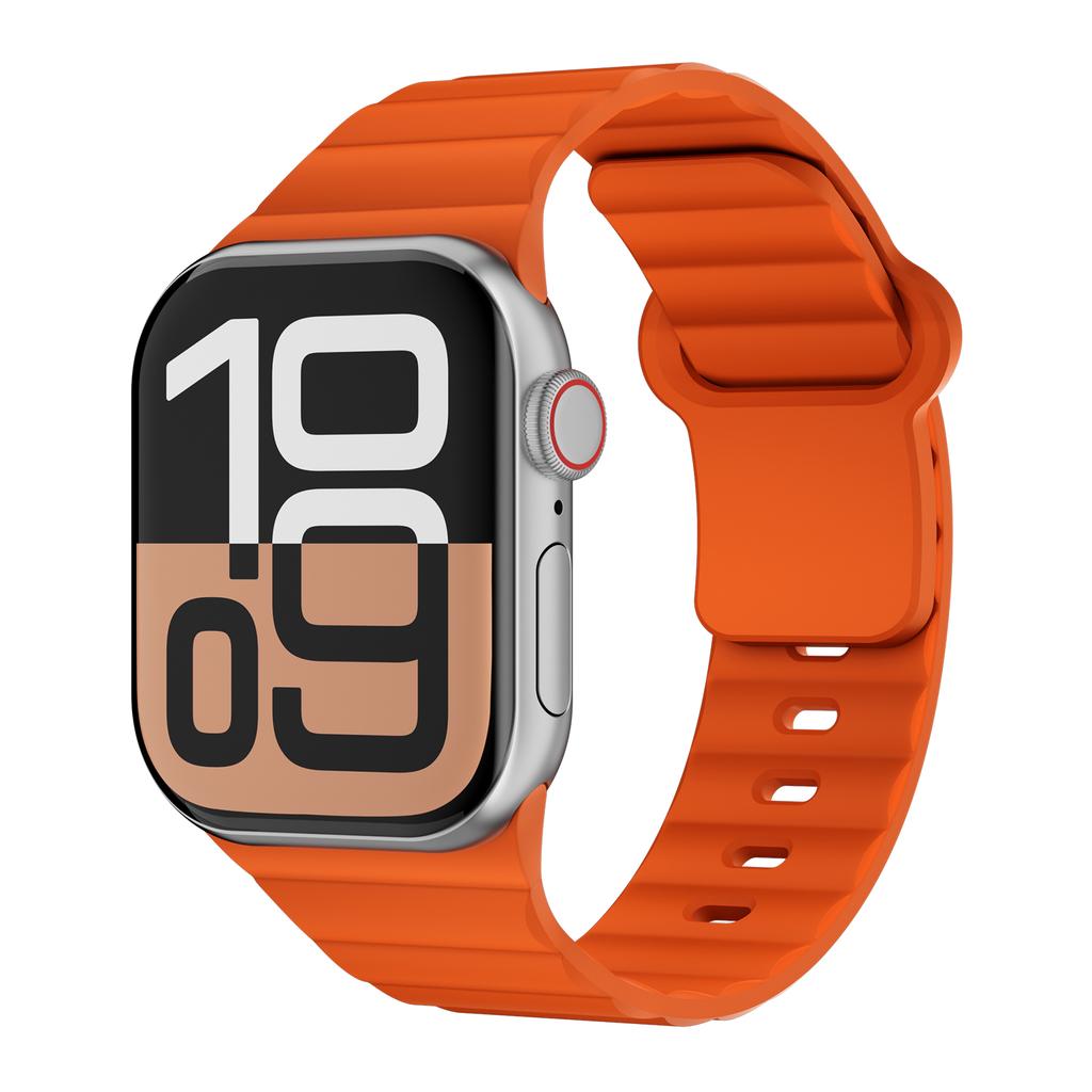 Sport Silicone Straps for Apple Watch Band 44mm 40mm 46mm 41mm 49mm 42mm 45mm Correas Bracelet iWatch Ultra 2 Series 10 9 8 7 SE