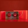 Red Ceramic Wedding Tea Ceremony Set