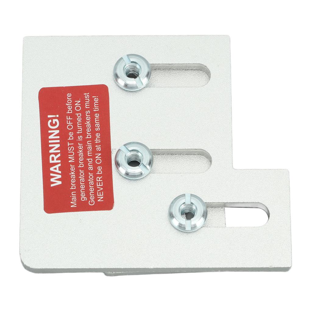 Generator Interlock Kit SD200A Aluminum Alloy Main and Generator Circuit Breaker Interlock Kit