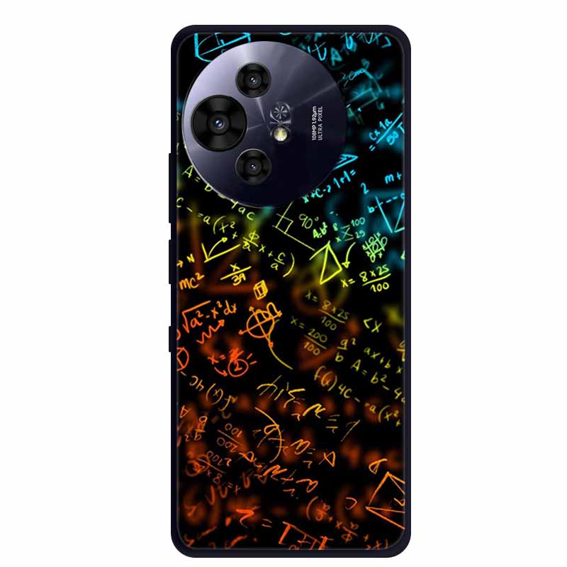 Coque For TCL 50 Pro NxtPaper 5G Case Shockproof Black Silicone Soft TPU Back Cover For TCL 50 Pro NxtPaper Phone Case Cartoon