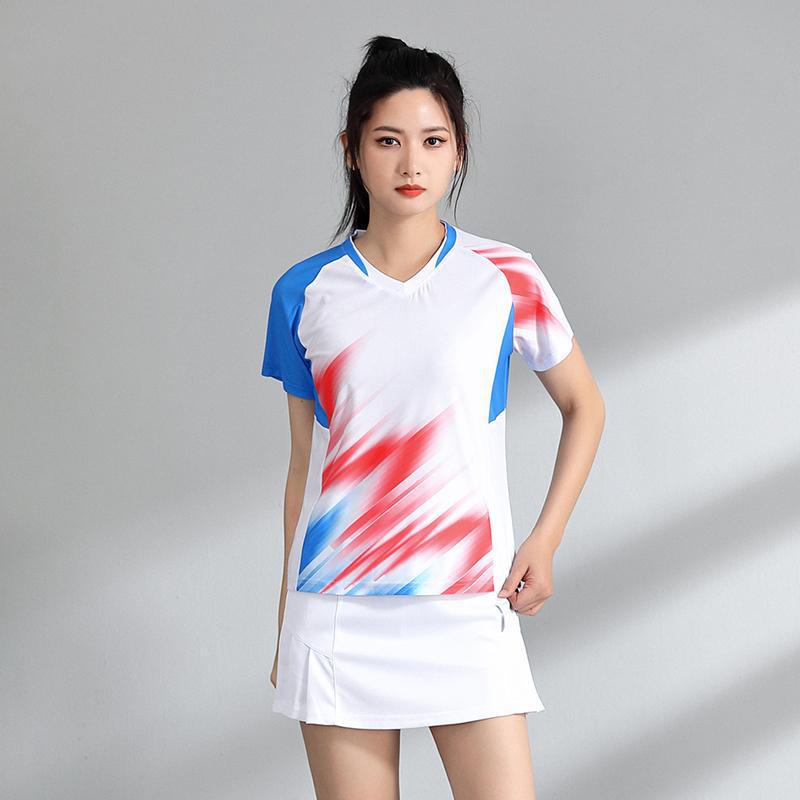 Couples' Comfortable Quick-Dry Breathable Sweat-Wicking Bingyu Fitness Tops - Women's Tennis & Casual Sport Wear.