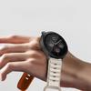 Universal Silicone Strap 20mm, Orange / Cream