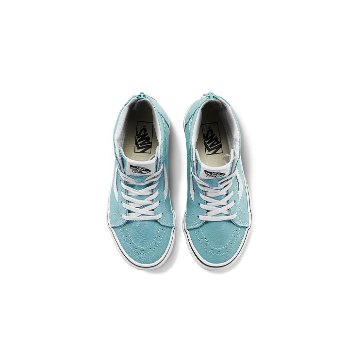 Vans SK8 High Top Kids' Skateboarding Shoes Blue White Children Aged 3 7 Years Old VN000W9W7WT