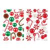 1 Set Christmas Beads Xmas Theme Decorative Anti-fading Happy Holiday Party DIY Floating Candle Faux Pearl for Gift