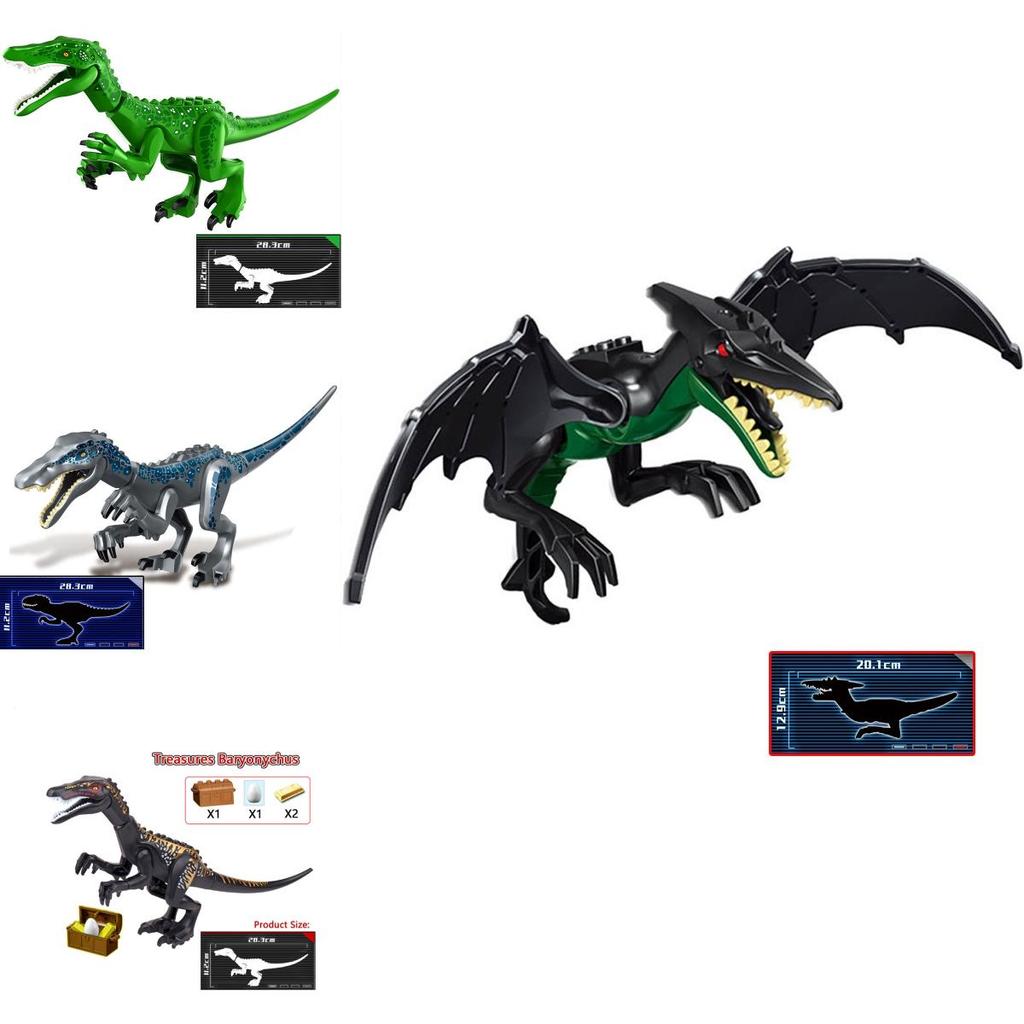 Spannende Jurassic Park Baryonyx Bausteinfigur Spielzeug für Kinder