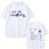 Hit Me Hard and Soft Tour 2024 Koszulki Męskie Damskie Hip Hop Moda Luźne Koszulki Męskie Codzienne Oversize Koszulka Męska Streetwear