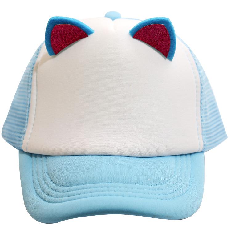 Children's Yellow Cotton Fisherman Hat with Logo for Primary Students, Kindergarten and Spring Outings