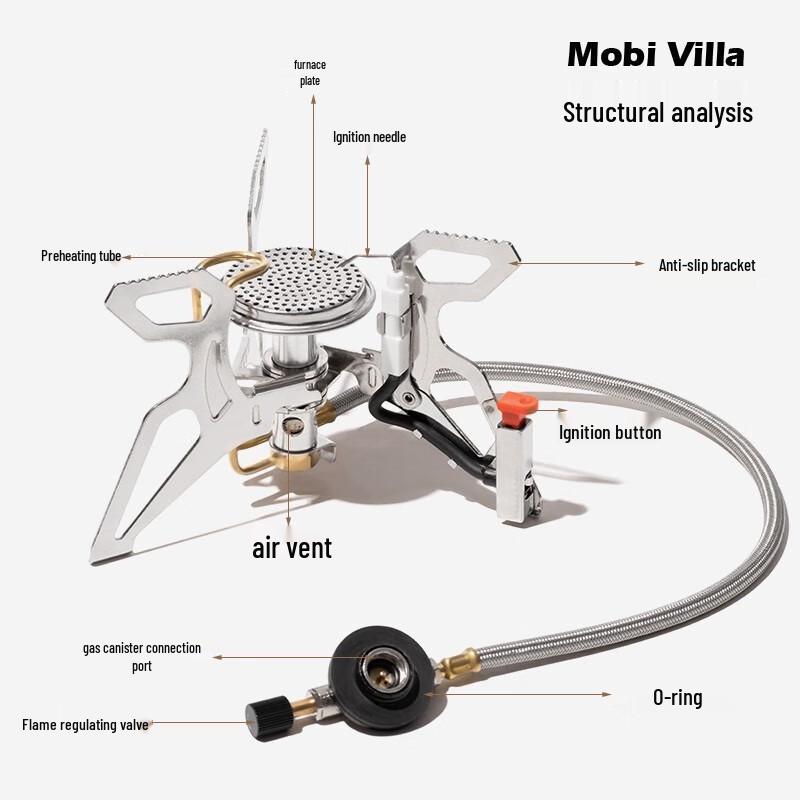 Mobigarden Portable Camping Gas Stove