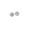 Full Diamond Zircon Minimalist Stud Earrings Cold Men'S And Women'S Earrings Personality Temperament Banquet Earrings