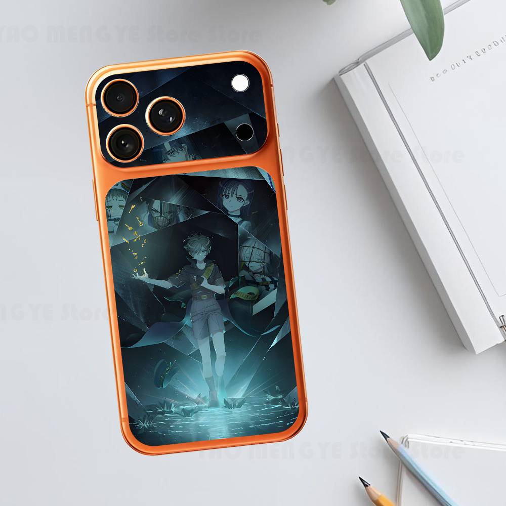 MILGRAM H-Haruka Yuno For Iphone 17 Pro ProMax Back Protective Decorative Sticker Back Cover