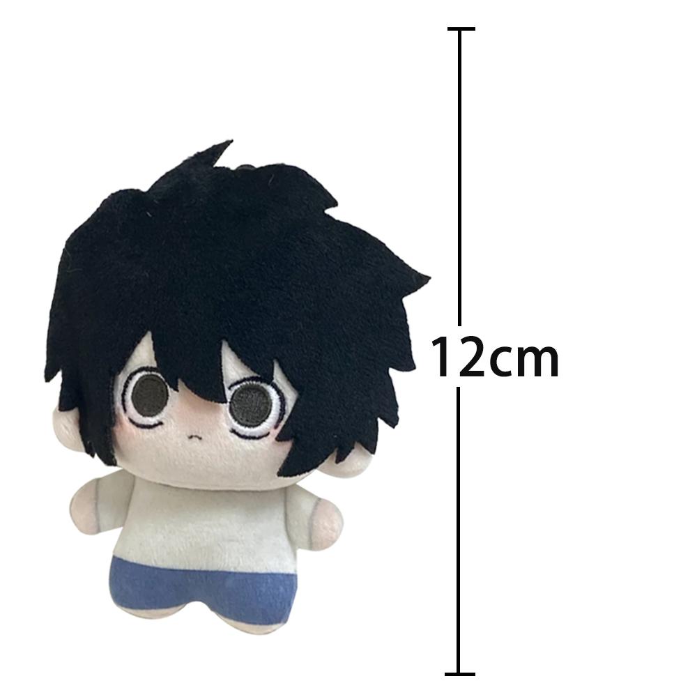 9cm Anime Death Yagami Light Amane Misa Cosplay toys Anime Plush Pendant L Keyrings Mihael Keehl plush Key Chains Bag Decor Gift