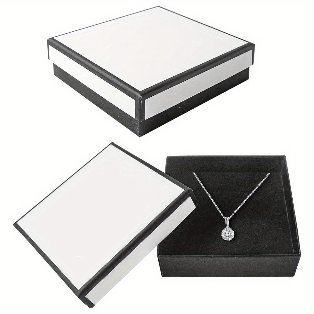10pcs Jewelry Gift Boxes Square Treat Boxes Cardboard Jewelry Boxes with Lids Storage Box Party Favor Boxes Gift Wrap Box Gift Packaging Box