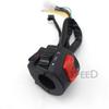7/8" 22mm Motorcycle Switches Handlebar Aluminum Universal Switch Controller for Moto Street Bike Scooter Motorbike