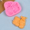Christmas Bear Silicone Mould for Chocolate Candy Cake Baking Holiday Treats Food Grade
