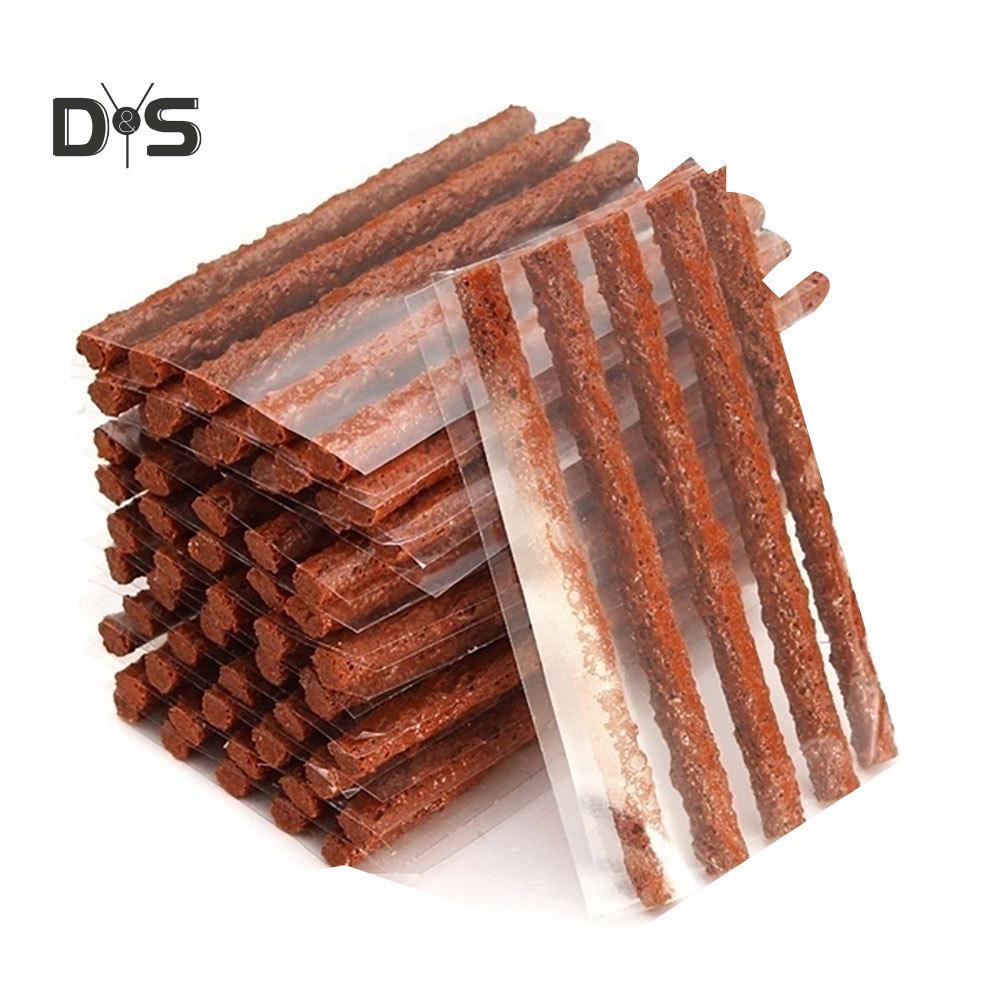 DYS Auto Shop 10Pcs/lot Car Motorcycle Tire Repair Strip Seal Patch Tyre Maintenance Recovery