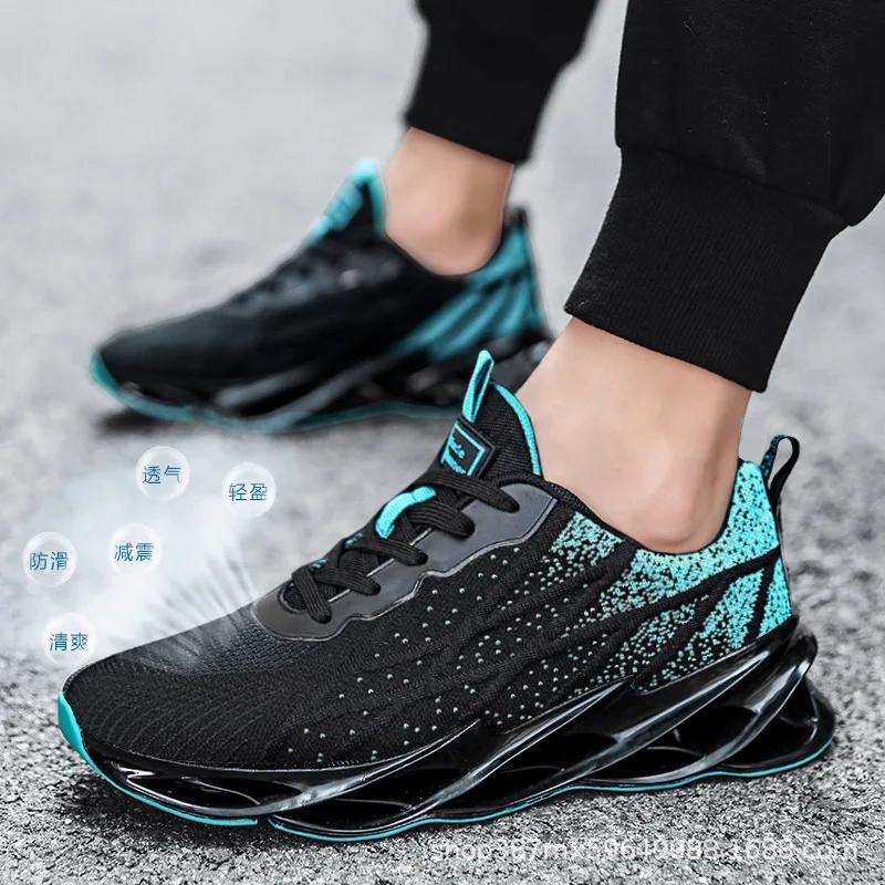 Men's Sneakers Spring Fashion Outdoor Trendy Mesh Breathable Trendy All-match Light Board Shoes Trainers Casual Sneakers 2024