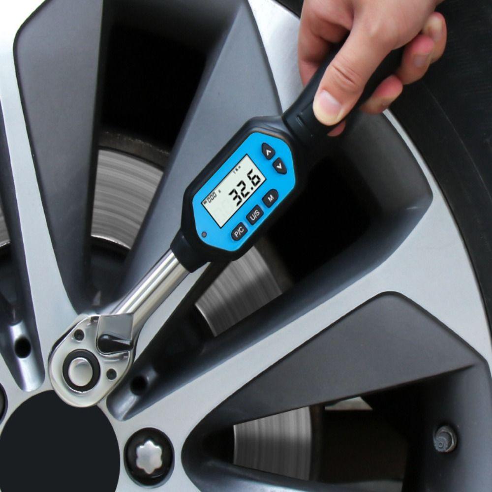 Replaceable Head Digital Torque Wrench Electronic Torque Wrench  Mechanical Repair