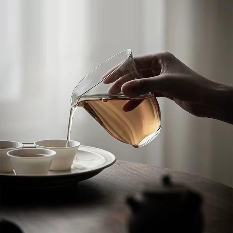 Shangqi Glass Gongfu Tea Fair Cup Set