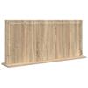 Washbasin Mirror Right Angled Sonoma Oak Finish 100 x 45 x 18 cm