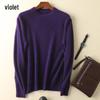 Men's Plus Size Cashmere Mink Velvet Round Neck Sweater - Thickened, Loose Fit for Autumn/Winter