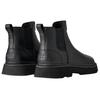UGG Hybrid Leather Fashion Trend Short Chelsea Boots Men boots Black 1172990-BLK