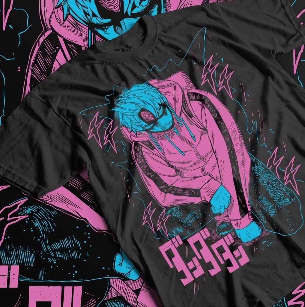 Tričko Anime Zlé oko Horor Manga Japonská Anime Dívka Halloweenské Tričko Všechny Velikosti