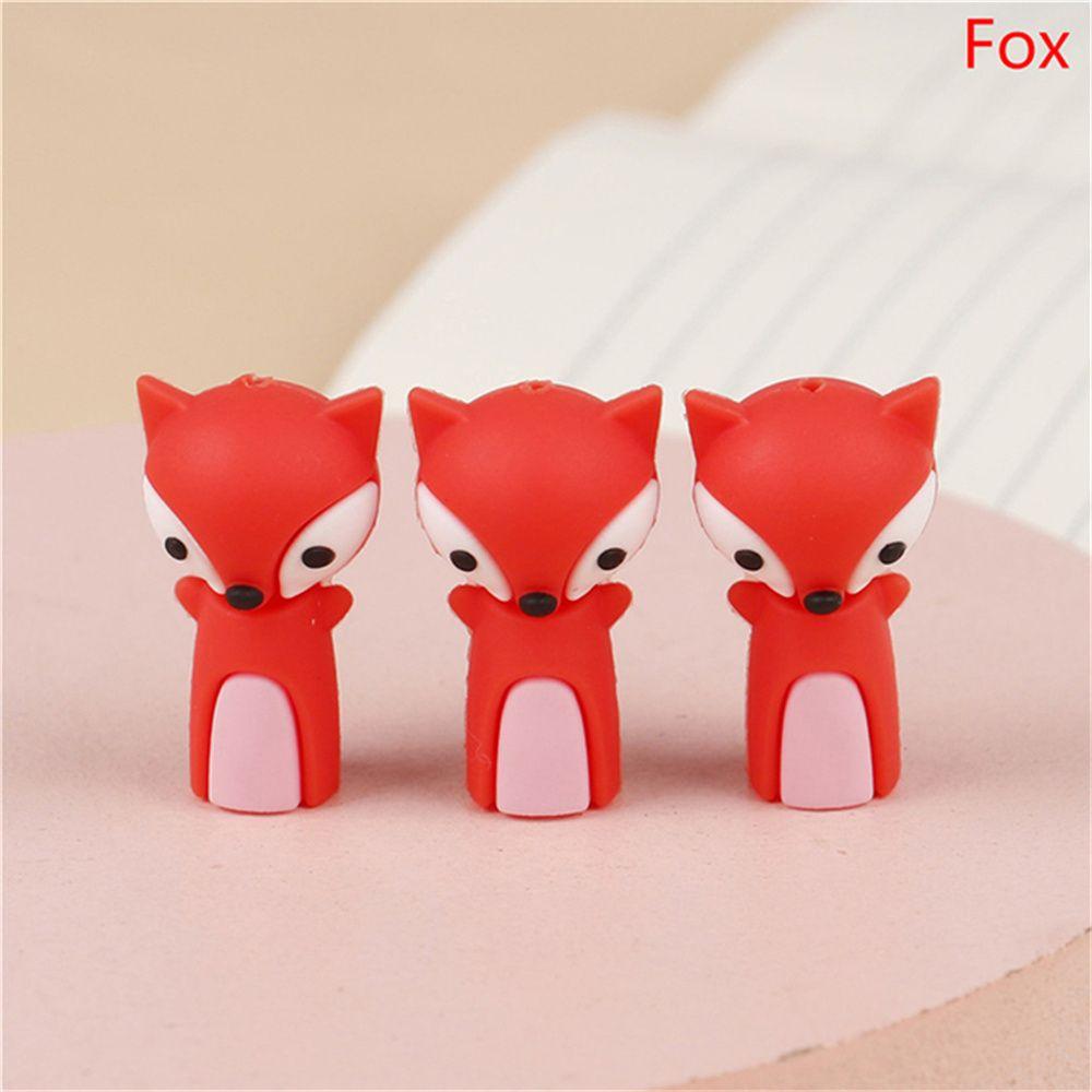 Writing Tool Cartoon Cow Gel Pen Top Protector Pencil Cap Pencil Top Extender Pencil Protection