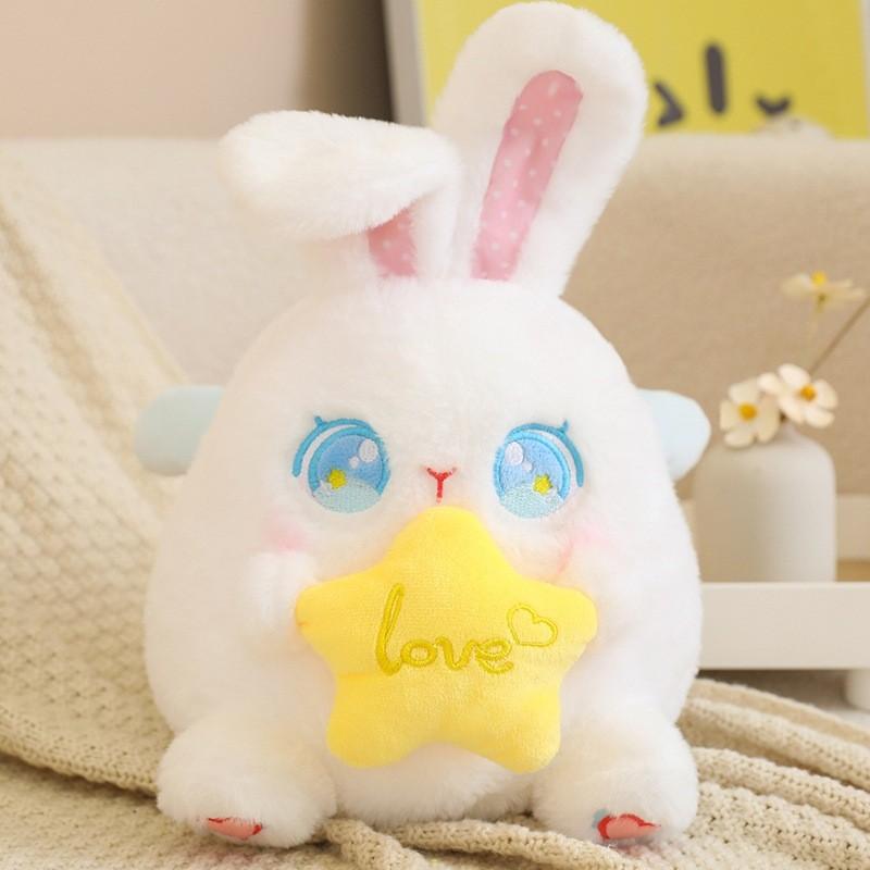 Rabbit Angel Cute Cuddle Star Stuffed Toy Cartoon Girl Sleeping Holiday Gifts