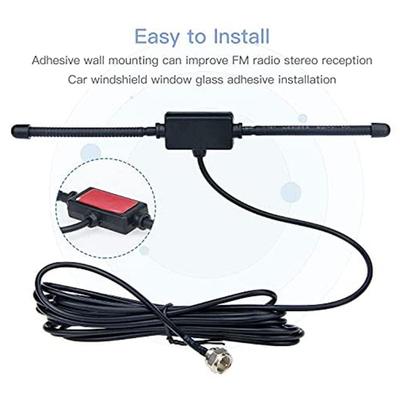 FM Radio Antenne FM Dipool Antenne Voor Stereo Receiver Muzieksysteem FM Radio Hifi Stereo Audio Video Home Theater Receiver