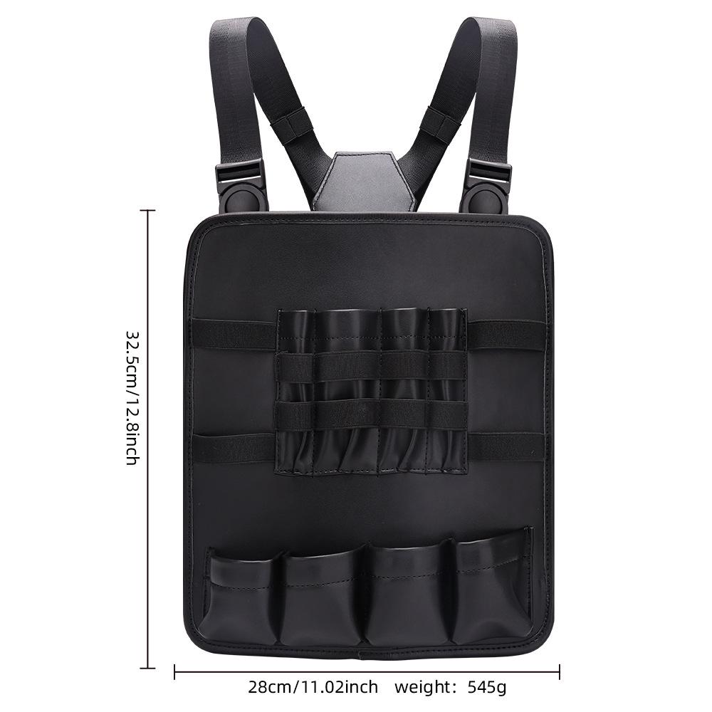 

Портативный чемодан для хранения парикмахерских инструментов: Многоцелевая сумка для улицы As shown чёрный