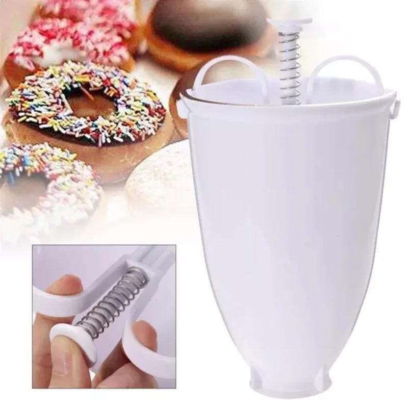 Magic Fast Plastic Donut Maker Waffle Molds Kitchen Accessory Bakeware Doughnut Maker Cake Mold Biscuit Cookies Diy Baking Tool