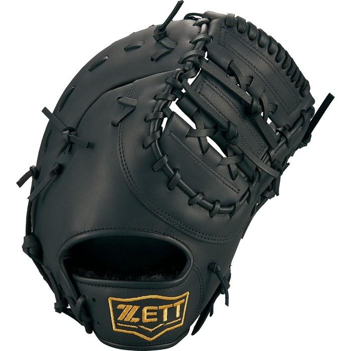 ZETT Soft Baseball First Baseman's Mitt Right Hand Throw Black(1900) BSFB56923A Size 5