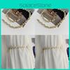 Stylish Korean Women's Pearl Waist Chain Elegant Dress Accessory For Fashionable Outfits