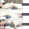 Oxsaytee Cervical Neck Roll Memory Foam Pillow Cylinder Bolster for Cervical Support Orthopedic Pillow Neck Support Bed Pillow for Shoulder
