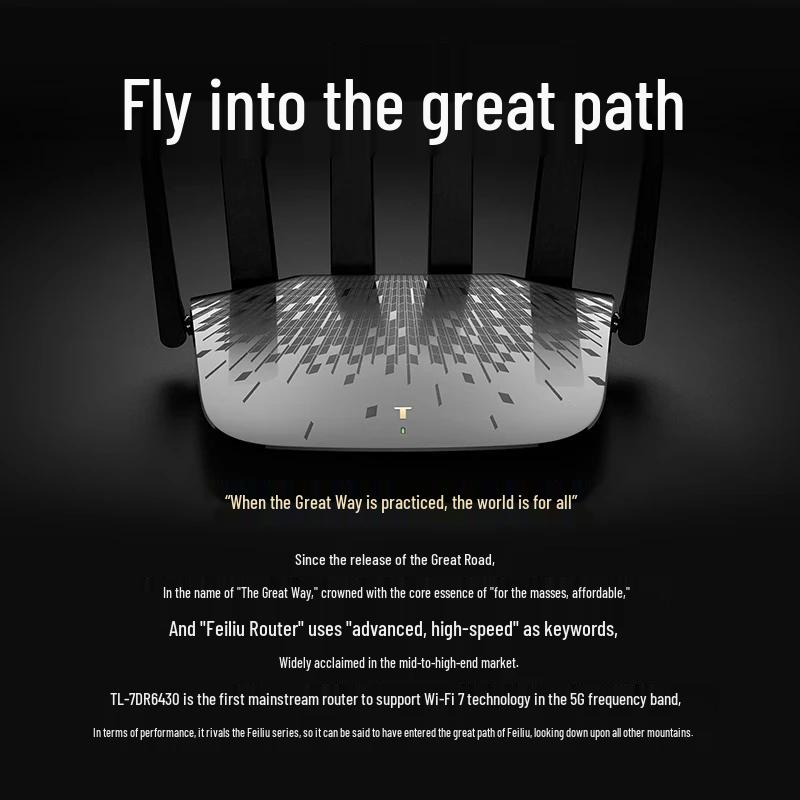Tp-Link BE6400 WiFi 7 Dual-Band Router (CN Version)
