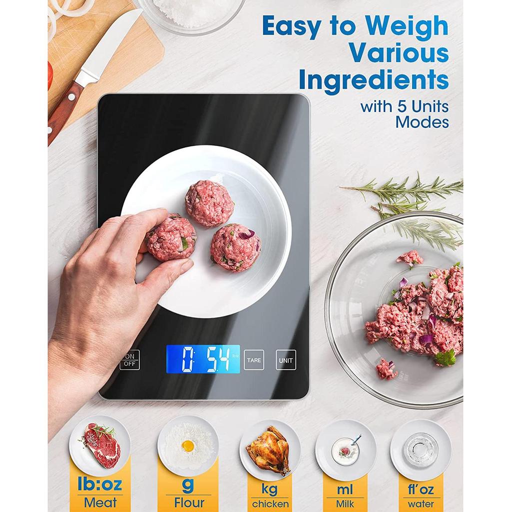 Cheap Food Scale Digital Weight Grams and oz, 5kg/10kg Kitchen Scale